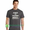 First in Flight North Carolina Beer Flight T Shirt Wright Brothers Day Shirt gift tees adult unisex custom clothing Size S-3XL