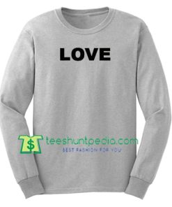 Love Font Sweatshirt Maker Cheap