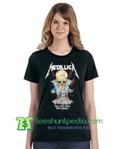 Metallica Skull T Shirt gift tees adult unisex custom clothing Size S-3XL