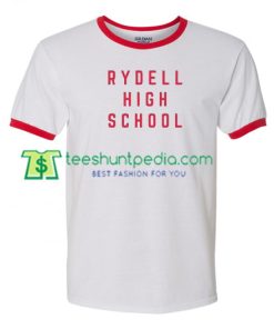 Rydell High School Ringer T Shirt gift tees adult unisex custom clothing Size S-3XL