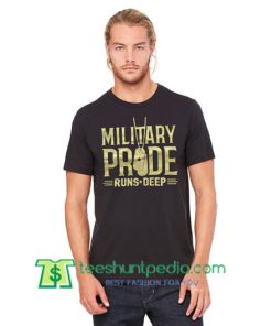 Show Your Support Shirt Military Pride & Veteran Shirt gift tees adult unisex custom clothing Size S-3XL
