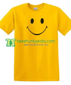 Smile Emoji Face T Shirt gift tees adult unisex custom clothing Size S-3XL