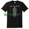 Think Hippie Thoughts T Shirt gift tees adult unisex custom clothing Size S-3XL