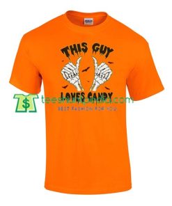 This Guy Loves Candy T Shirt gift tees adult unisex custom clothing Size S-3XL