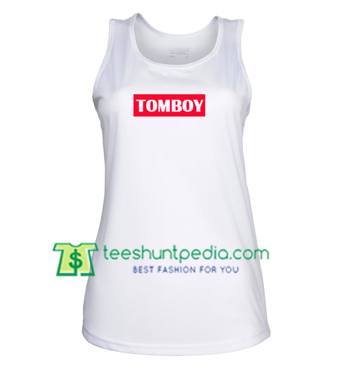 Tomboy TankTop gift shirt unisex custom clothing Size S-3XL