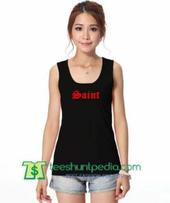 Saint Tank Top gift shirt unisex custom clothing Size S-3XL