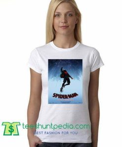 Spider-Man Into the Spider-Verse 2018 T Shirt gift tees adult unisex custom clothing Size S-3XL