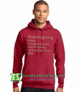 Thanksgiving Family Dysfunction Hoodie, Thanksgiving Pullover, Turkey Day, Chaos Hoodie Maker Cheap