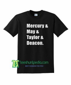 Mercury May Taylor Deacon, Queen Band