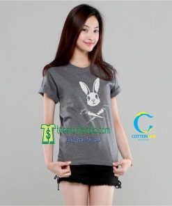 Skull Rabbit Crossbones Carrots Easter T-Shirt Maker cheap