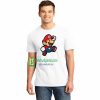 Super Mario Nintendo Adult Unisex Tshirt Maker cheap