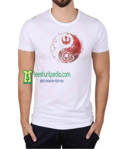 Yin Yang Star Wars Logo Funny Adult Unisex TShirt Maker cheap