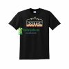 Boston Skyline Vintage Retro T-Shirt Gift Boston Massachusetts Maker cheap