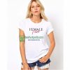 Female Power Unisex Shirts Size XS-3XL Maker cheap