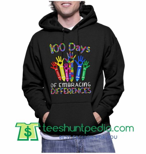 100 Days Of Embracing Differences Hoodie