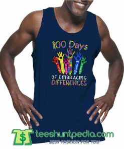 100 Days Of Embracing Differences Unisex Tank Top