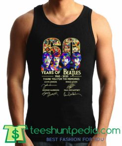 The Beatles thank you for the memories Tank Top