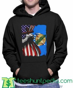 Oklahoma flag cross happy independence day Hoodie