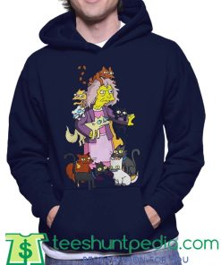 The Simpsons Crazy Cat Lady Hoodie