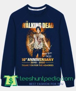 The Walking Dead 10th anniversary 2010 2020 sweatshirt