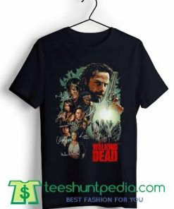 The Walking Dead Signatures T shirt