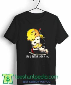 Charlie Brown With Snoopy Shirt