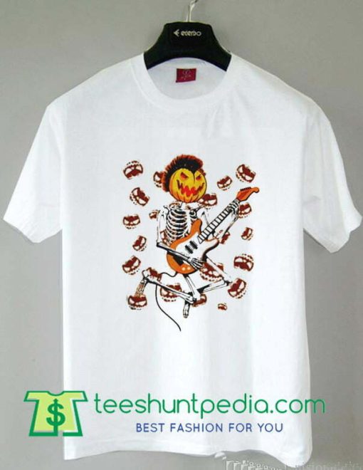 Rock skeleton halloween Shirt