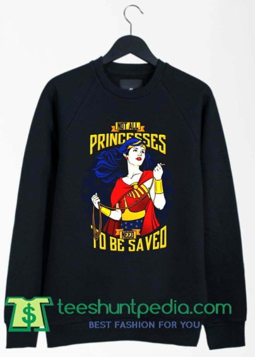 Wonder Woman Princess Cool Graphic Sweatshirt By Teeshunpedia.com