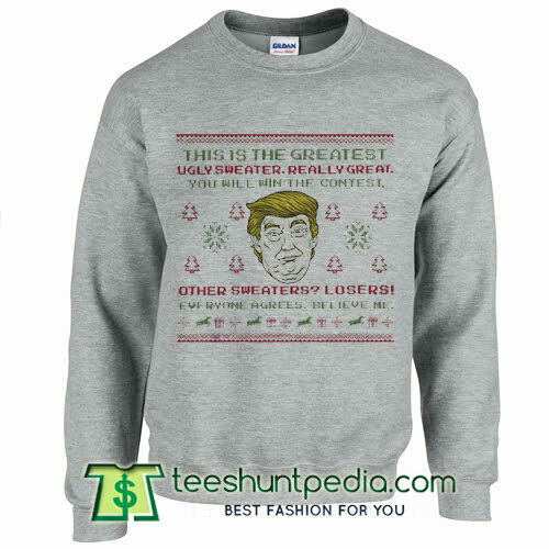 Funny Donald Trump Christmas Sweatshirt